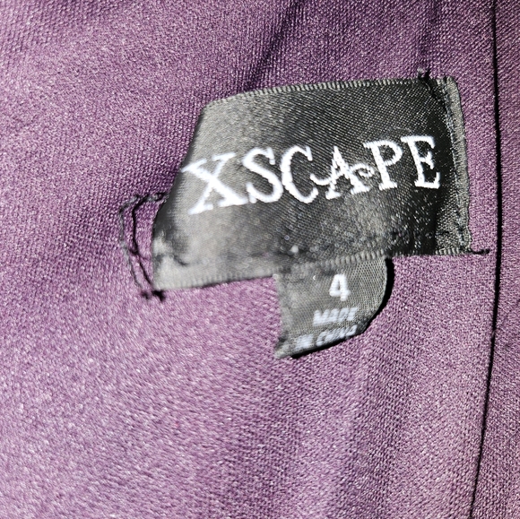 Deep purple cocktail dress - Picture 3 of 8